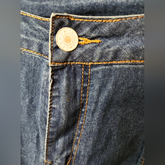 Retro Light Summer Jeans Size L (13) Like New - Picture 3 of 6